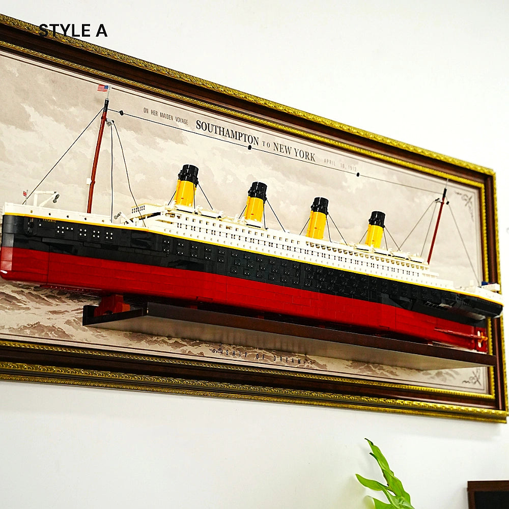 Wall Display Frame for LEGO® Icons Titanic (10294)