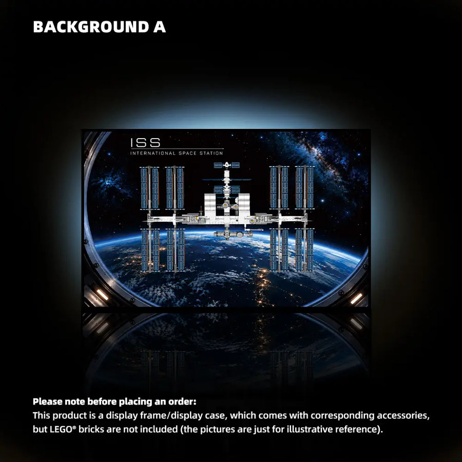 Wall Display Frame for LEGO® Ideas International Space Station (21321)A