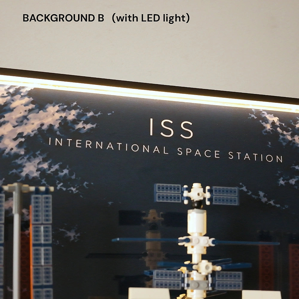 Wall Display Frame for LEGO® Ideas International Space Station (21321)