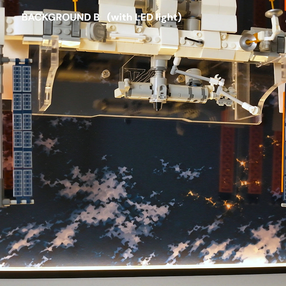 Wall Display Frame for LEGO® Ideas International Space Station (21321)