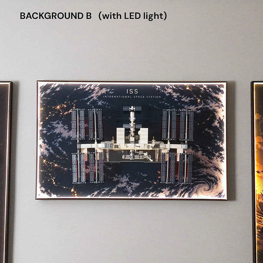Wall Display Frame for LEGO® Ideas International Space Station (21321)