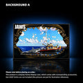 Wall Display Frame for LEGO® Ideas Jaws (21350)