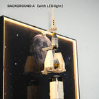Wall Display Frame for LEGO® Ideas NASA Apollo Saturn V - Separated Stages (92176)&(21309)
