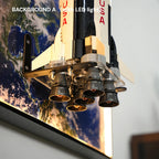 Wall Display Frame for LEGO® Ideas NASA Apollo Saturn V - Separated Stages (92176)&(21309)