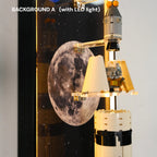 Wall Display Frame for LEGO® Ideas NASA Apollo Saturn V - Separated Stages (92176)&(21309)
