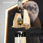 Wall Display Frame for LEGO® Ideas NASA Apollo Saturn V - Separated Stages (92176)&(21309)
