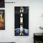 Wall Display Frame for LEGO® Ideas NASA Apollo Saturn V - Separated Stages (92176)&(21309)