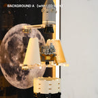 Wall Display Frame for LEGO® Ideas NASA Apollo Saturn V - Separated Stages (92176)&(21309)