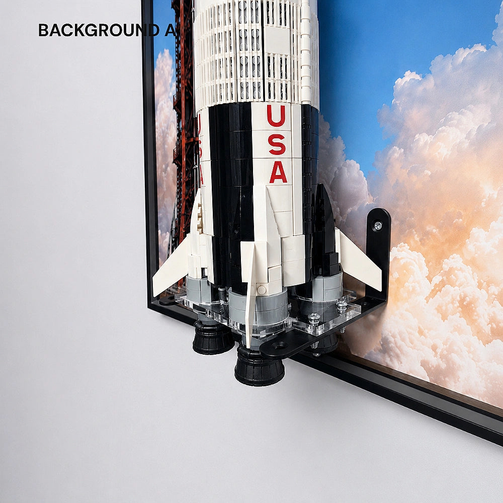 [pre-sale]Wall Display Frame for LEGO® Ideas NASA Apollo Saturn V (92176)