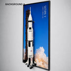 [pre-sale]Wall Display Frame for LEGO® Ideas NASA Apollo Saturn V (92176)