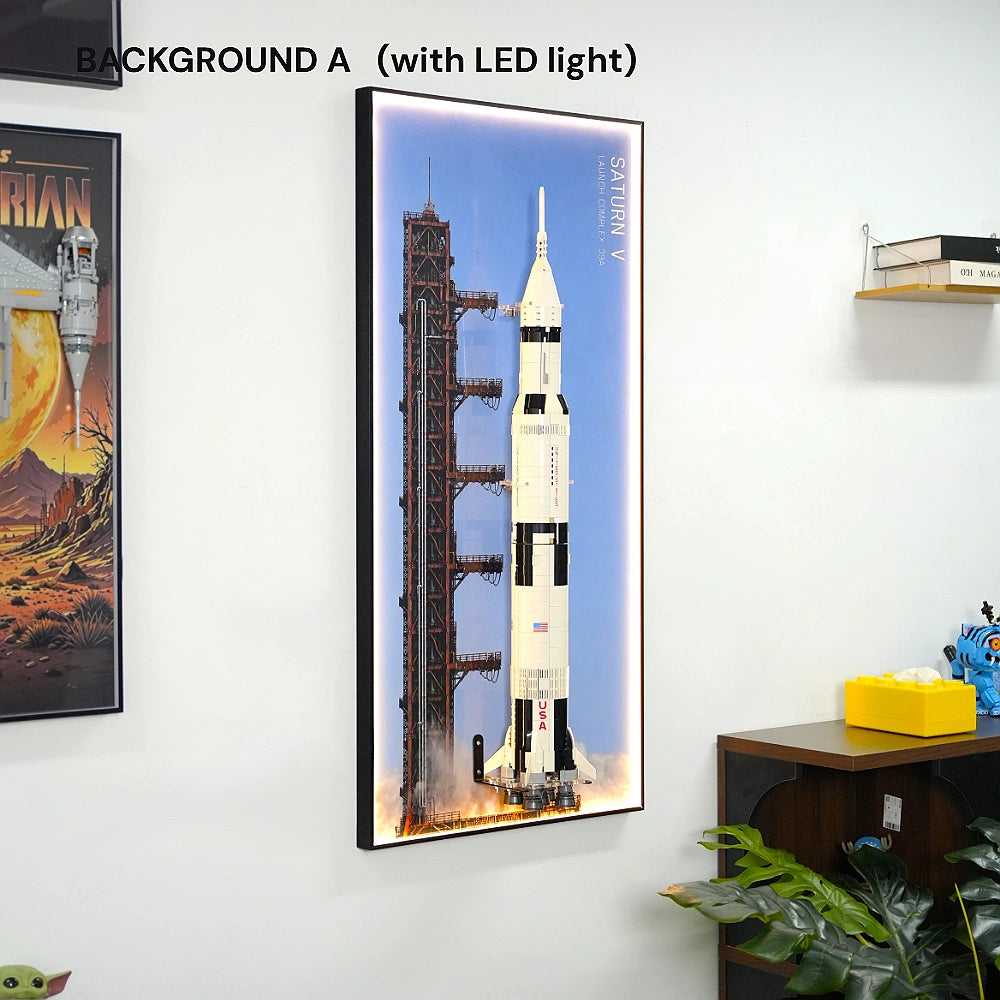 [Preordine] Cornice da parete per LEGO® NASA Apollo Saturn V (92176)