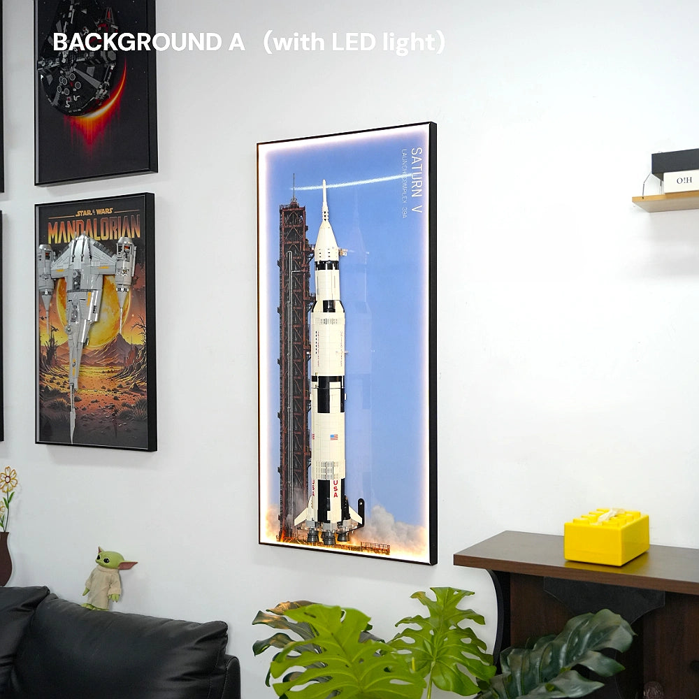 [Preordine] Cornice da parete per LEGO® NASA Apollo Saturn V (92176)