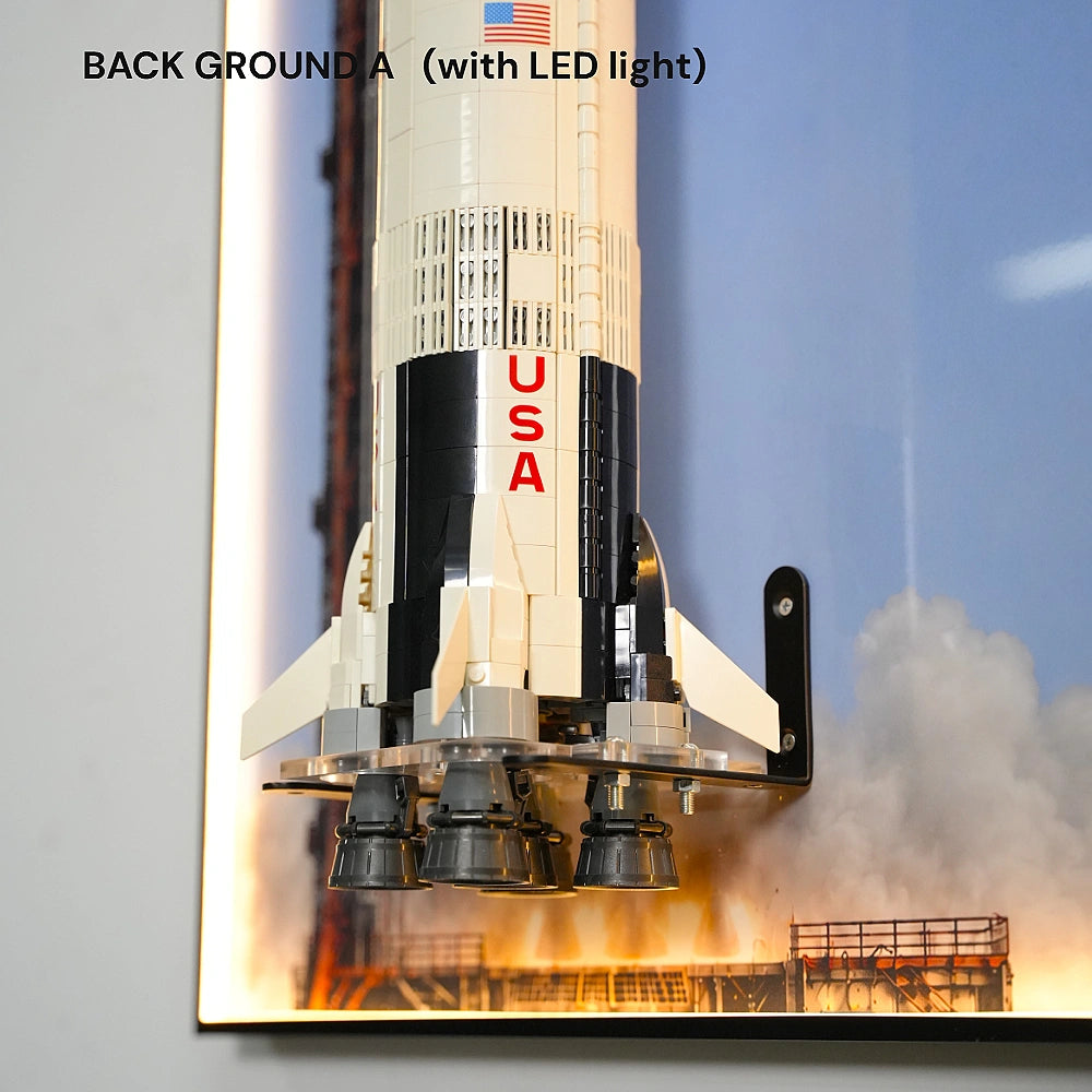 [Preordine] Cornice da parete per LEGO® NASA Apollo Saturn V (92176)