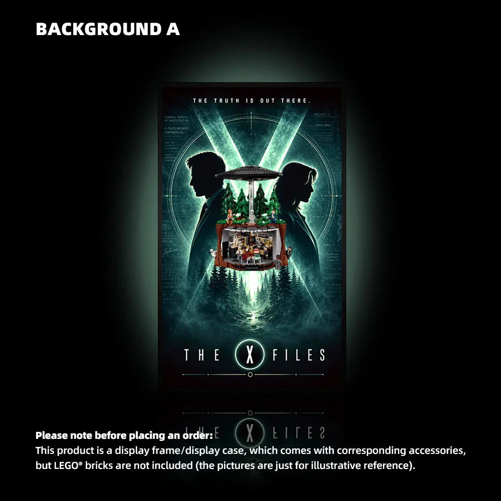 Wall Display Frame for LEGO® Ideas The X-Files (21369)