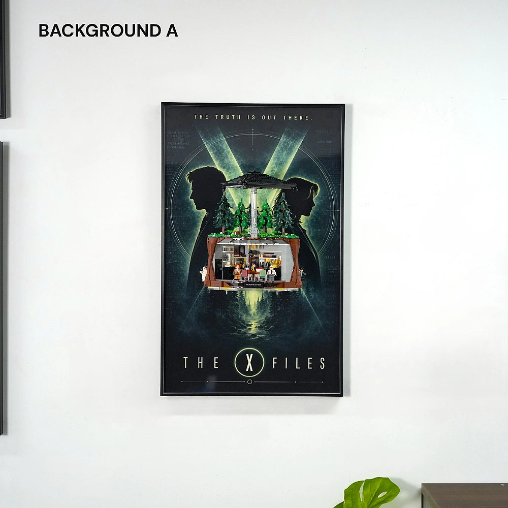 Wall Display Frame for LEGO® Ideas The X-Files (21369)