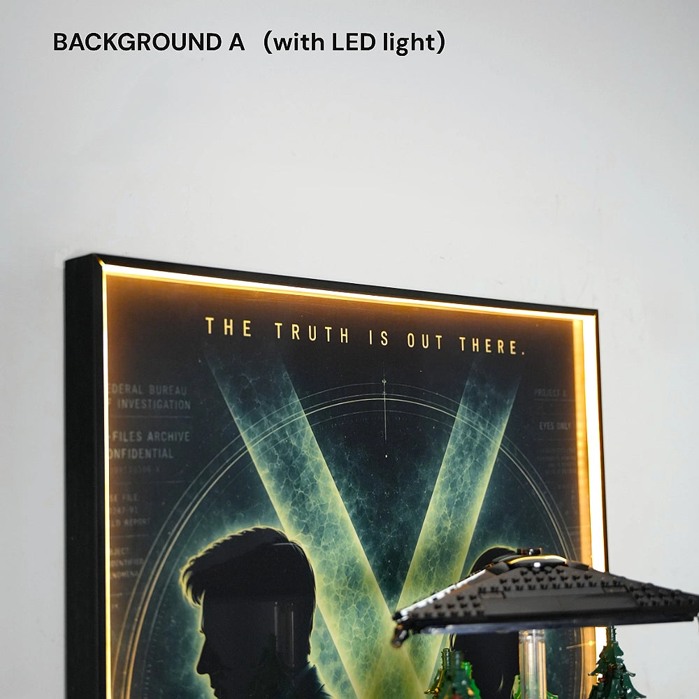 Wall Display Frame for LEGO® Ideas The X-Files (21369)