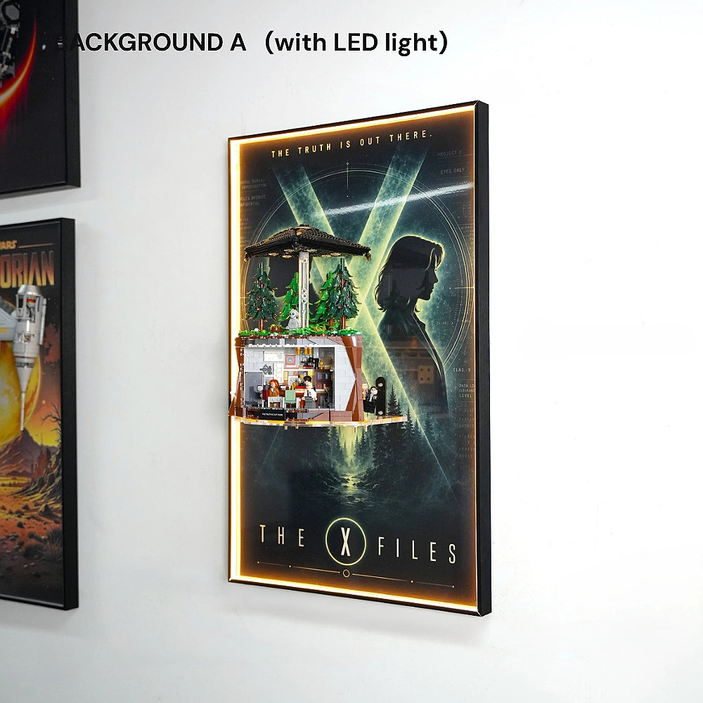 Wall Display Frame for LEGO® Ideas The X-Files (21369)
