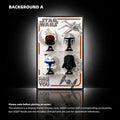 Wall Display Frame for LEGO® LEGO® Star Wars™ Helmet Series (75327＆75328＆75349＆75304)A