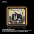 Wall Display Frame for LEGO® New York City – The Big Apple (21066)