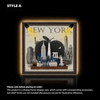 Wall Display Frame for LEGO® New York City – The Big Apple (21066)