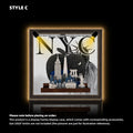 Wall Display Frame for LEGO® New York City – The Big Apple (21066)