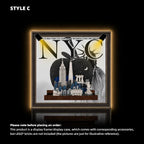 Wall Display Frame for LEGO® New York City – The Big Apple (21066)