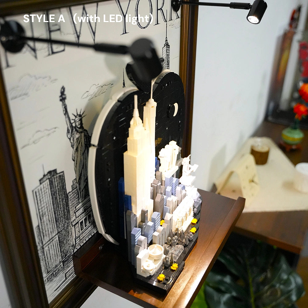 Wall Display Frame for LEGO® New York City – The Big Apple (21066)