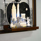 Wall Display Frame for LEGO® New York City – The Big Apple (21066)