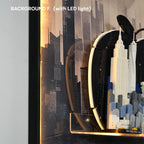 Wall Display Frame for LEGO® New York City – The Big Apple (21066)