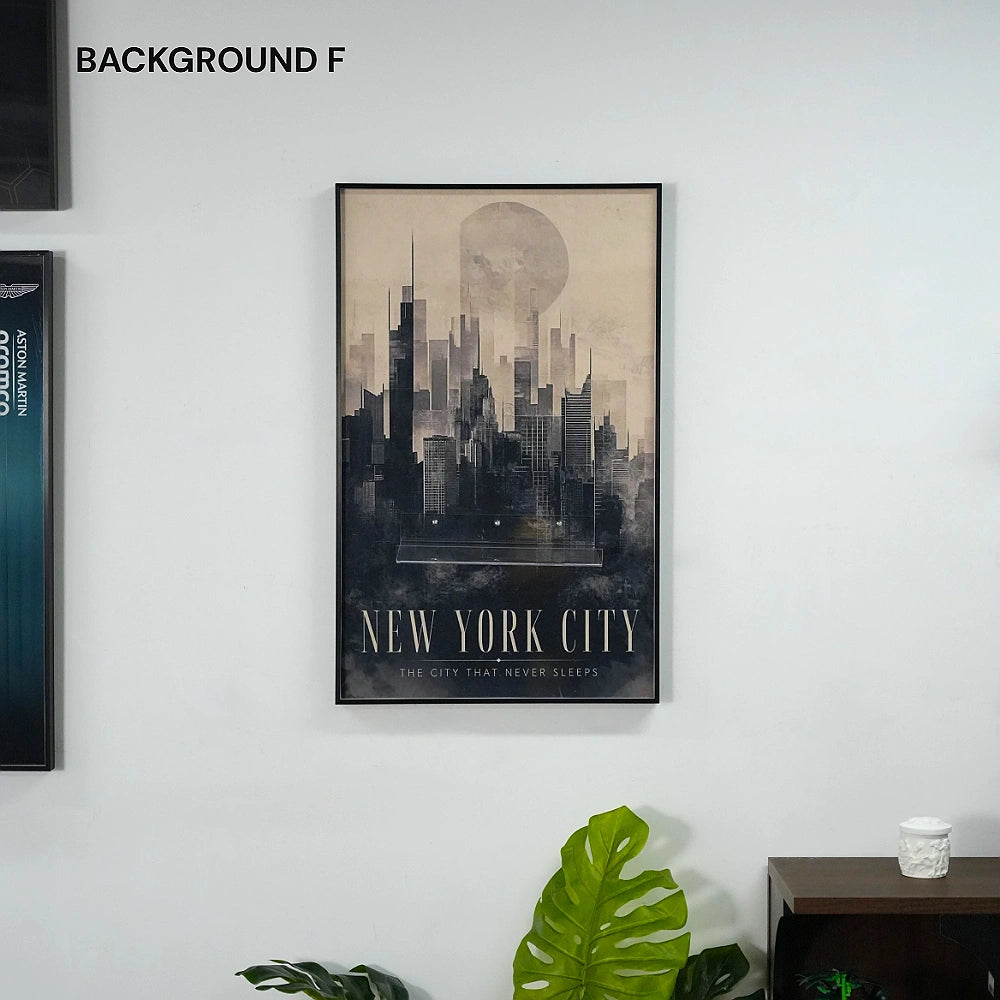 Wall Display Frame for LEGO® New York City – The Big Apple (21066)