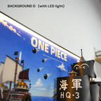 Wall Display Frame for LEGO® One Piece Garp’s Marine Battleship (75646)