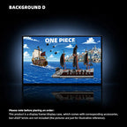 Wall Display Frame for LEGO® One Piece Garp’s Marine Battleship (75646)