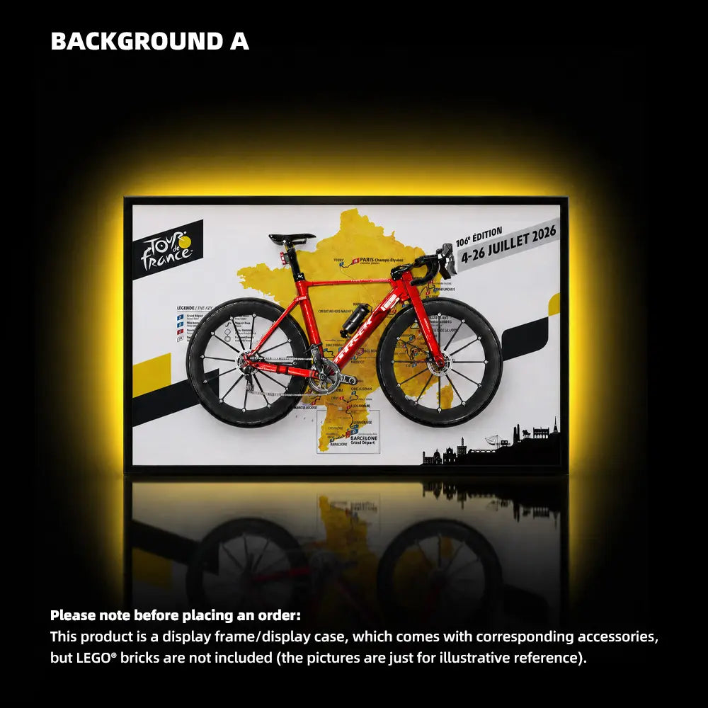 Wall Display Frame for LEGO® Road Bike (11380)