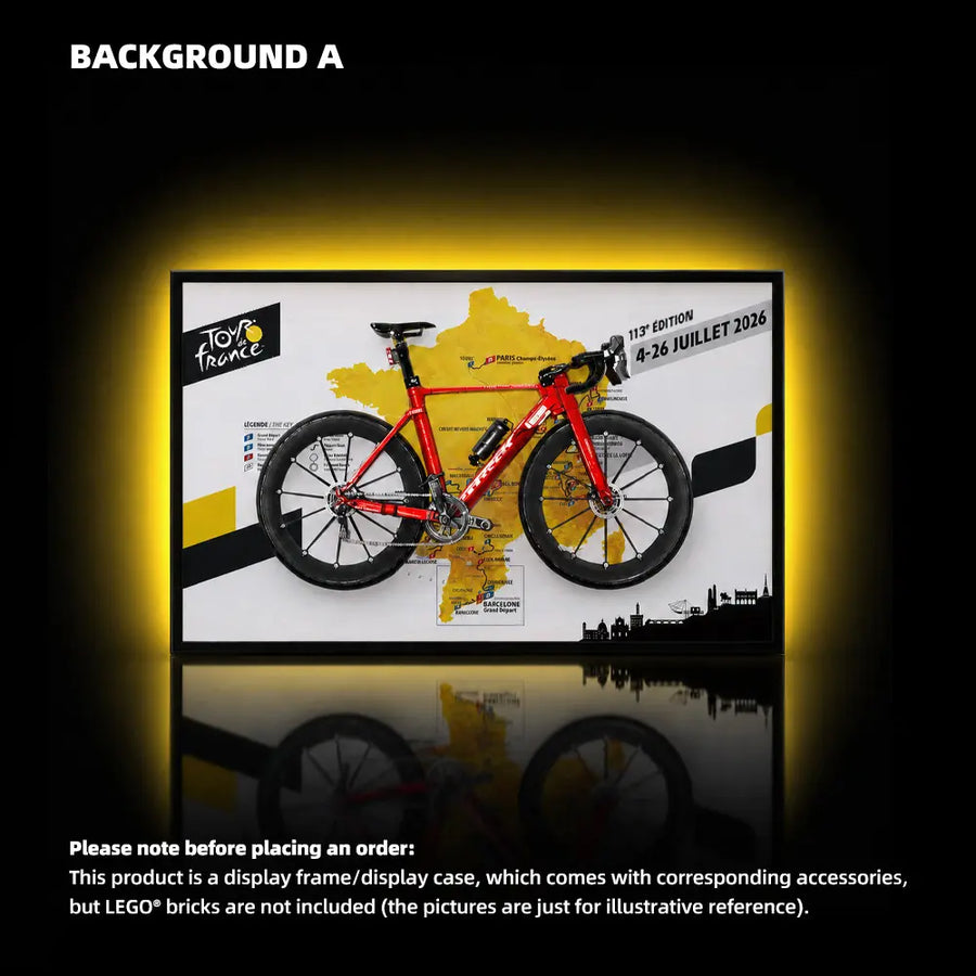 Wall Display Frame for LEGO® Road Bike (11380)