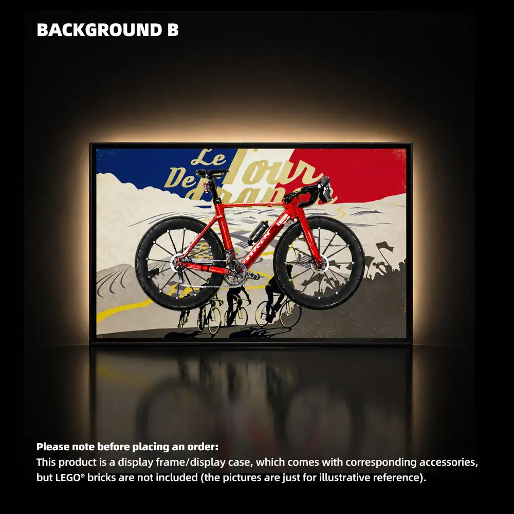 Wall Display Frame for LEGO® Road Bike (11380)