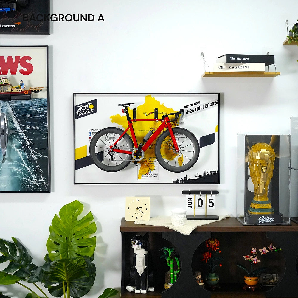 Wall Display Frame for LEGO® Road Bike (11380)