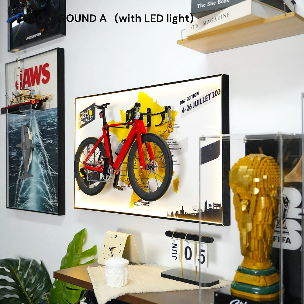 Wall Display Frame for LEGO® Road Bike (11380)