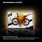Wall Display Frame for LEGO® Icons 11380 Road Bike