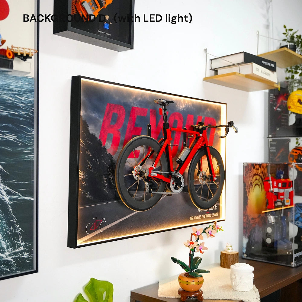 Wall Display Frame for LEGO® Road Bike (11380)