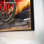 Wall Display Frame for LEGO® Road Bike (11380)