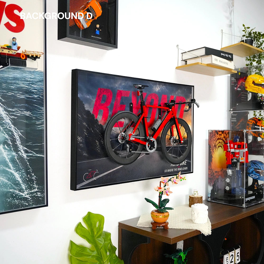 Wall Display Frame for LEGO® Road Bike (11380)