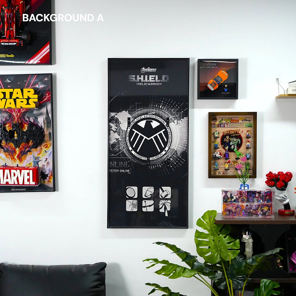Wall Display Frame for LEGO® S.H.I.E.L.D. Helicarrier (76354)