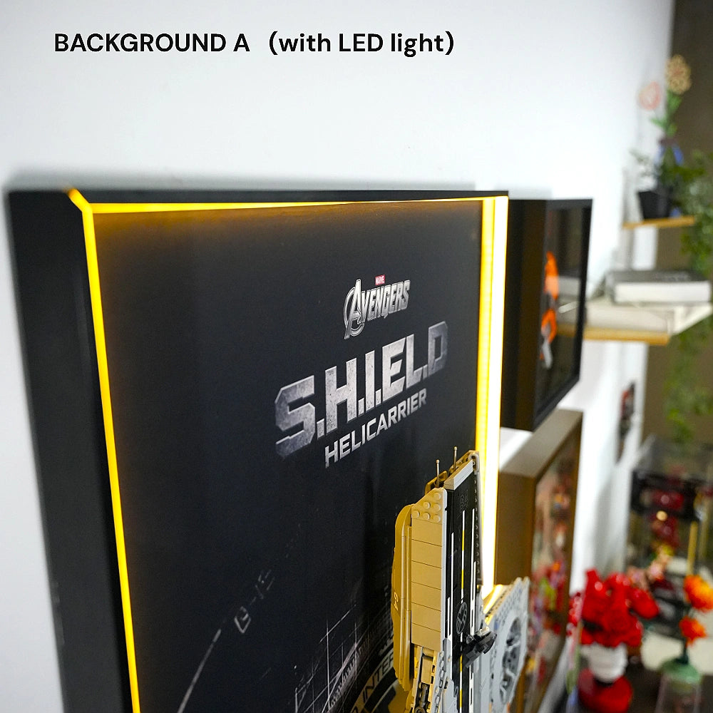 Wall Display Frame for LEGO® S.H.I.E.L.D. Helicarrier (76354)