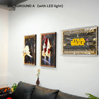 Wall Display Frame for LEGO® Star Wars™ A-wing Starfighter™ (75275)