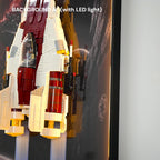 Wall Display Frame for LEGO® Star Wars™ A-wing Starfighter™ (75275)