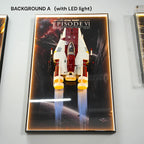 Wall Display Frame for LEGO® Star Wars™ A-wing Starfighter™ (75275)