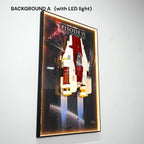 Wall Display Frame for LEGO® Star Wars™ A-wing Starfighter™ (75275)
