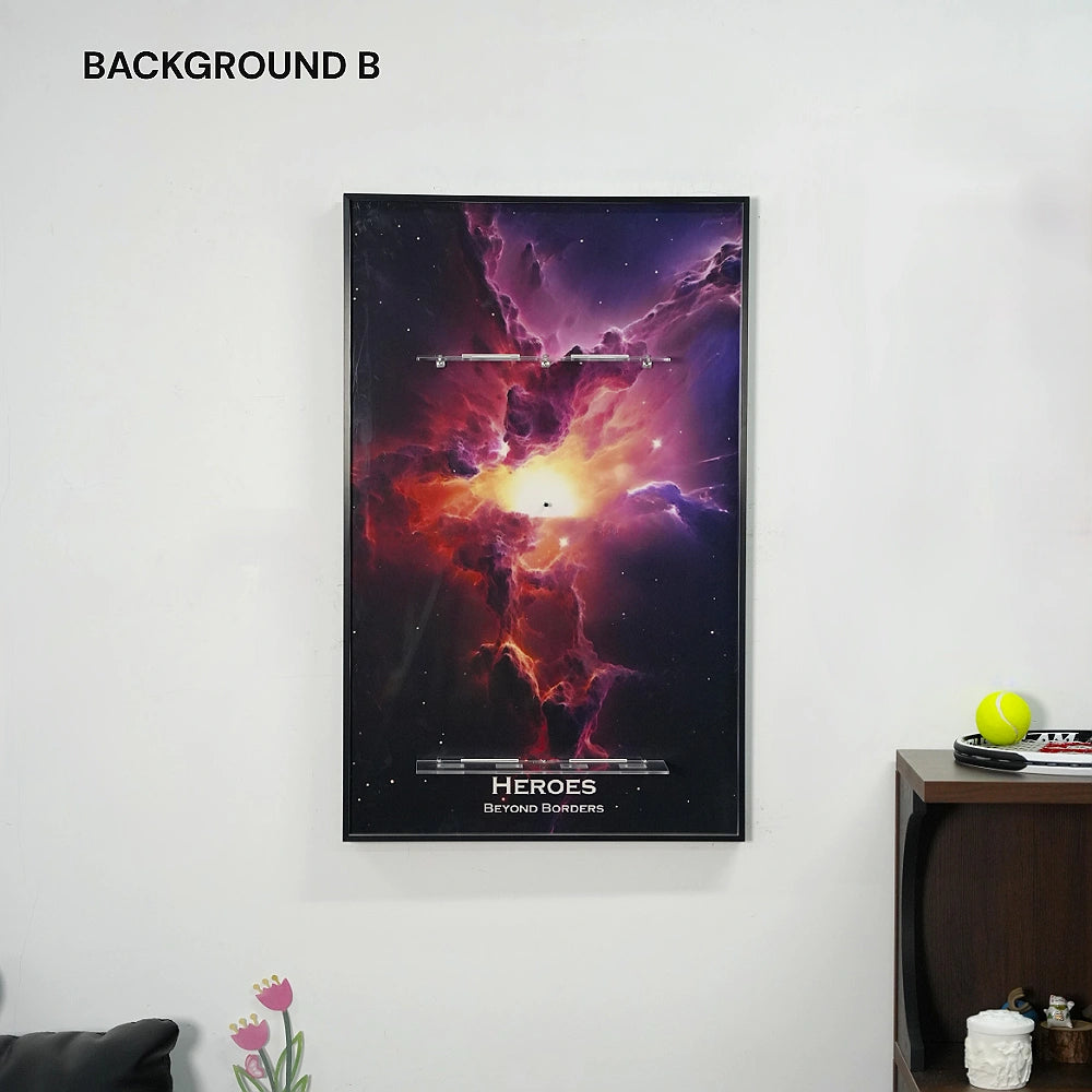 Wall Display Frame for LEGO Star Wars, Batman & Marvel Logos (75407, 76330, 76313)