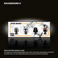 Wall Display Frame for LEGO® Star Wars™ Helmet Series (75328＆75349＆75304＆75327)A