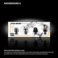 Wall Display Frame for LEGO® Star Wars™ Helmet Series (75328＆75349＆75304＆75327)A